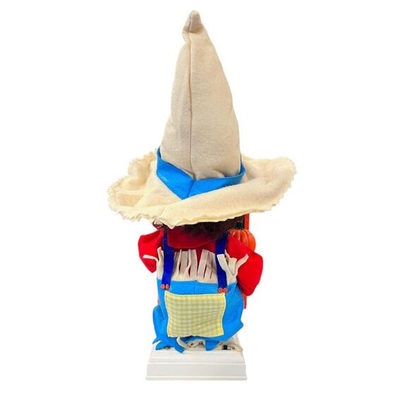 VTG Animated Halloween Kids Scarecrow Head & Hands Move 18" Tall Works - Picture 9 of 13